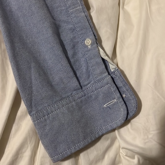 Gap Casual Button Down Shirt - Men’s - Light Blue- M - Picture 4 of 5